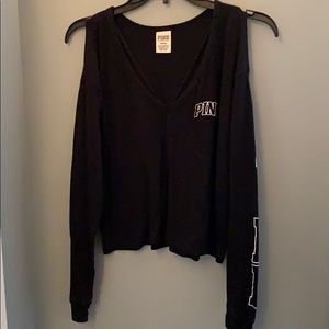 PINK by Victoria’s secret black long sleeve shirt